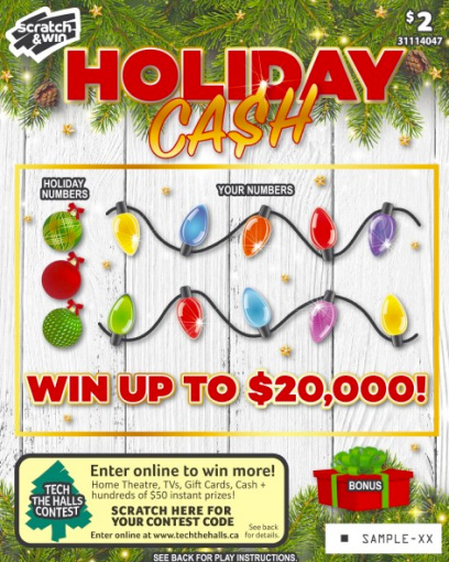 $2 Holiday Cash